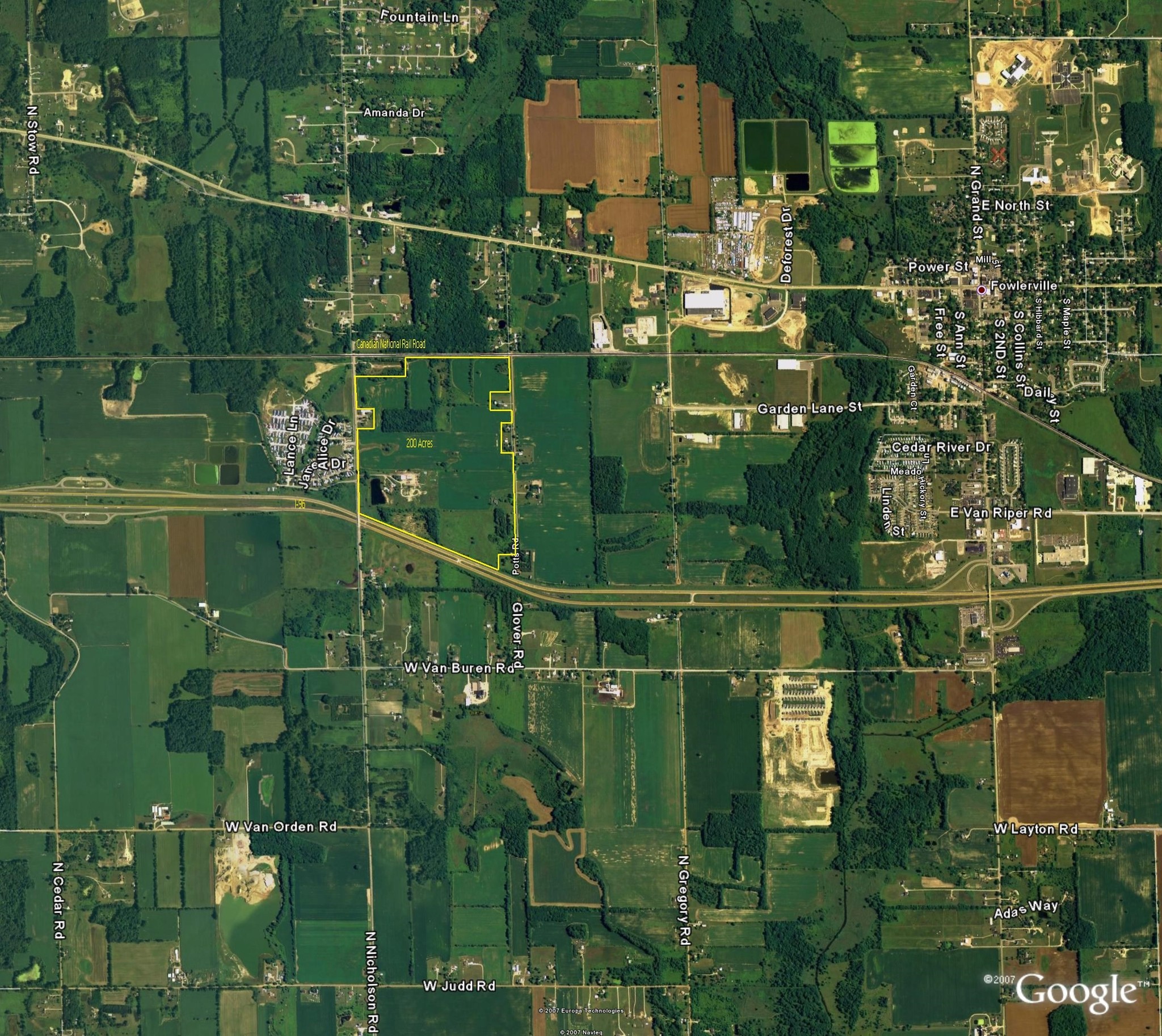 Nicholson Road & I-96, Fowlerville, MI for Sale