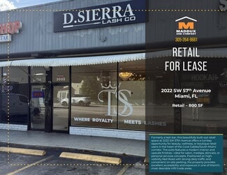 Miami, FL Retail - 2020 SW 57th Ave Miami, FL Retail - 2020 SW 57th Ave