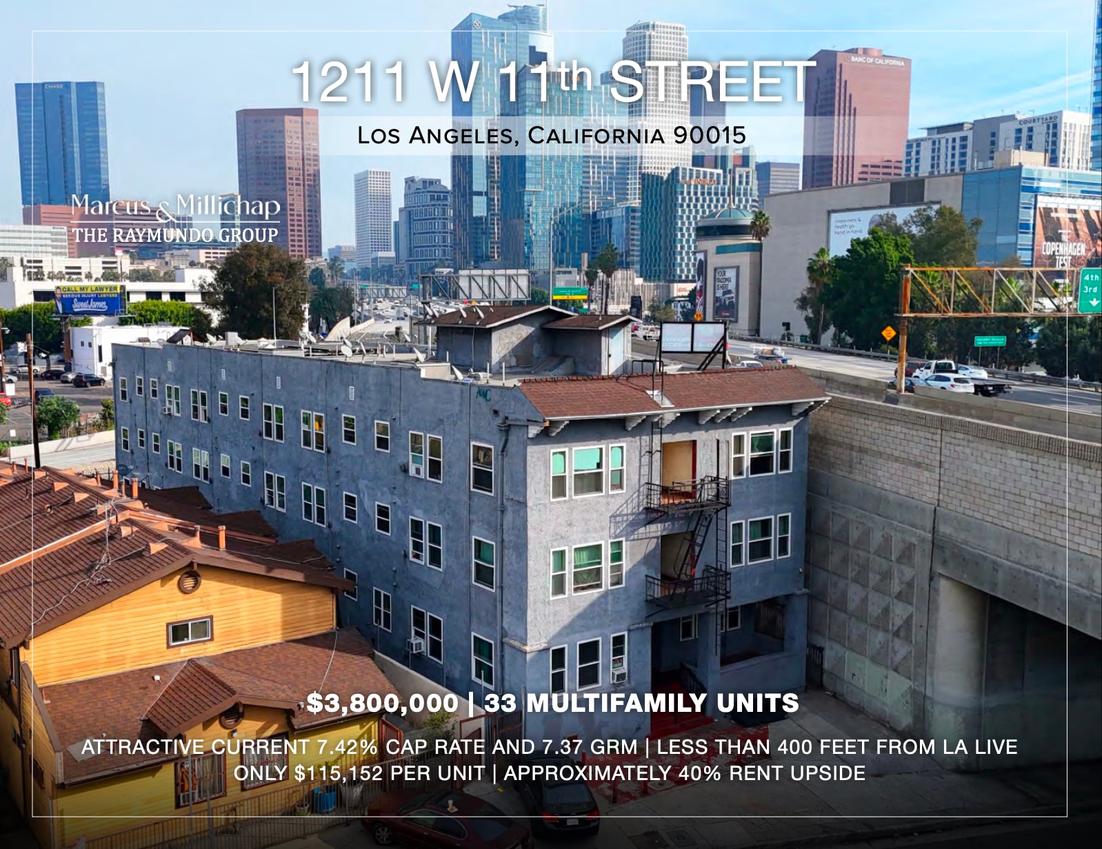 1211 W 11th St, Los Angeles, CA for Sale