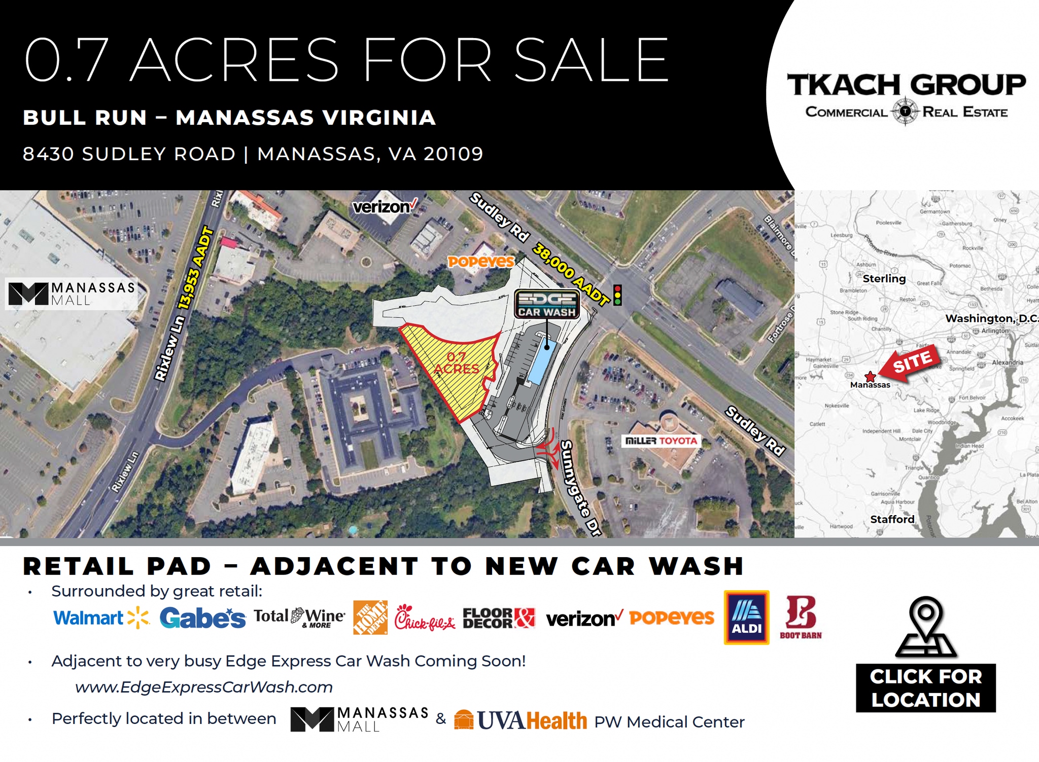 8430 Sudley Rd, Manassas, VA for Sale