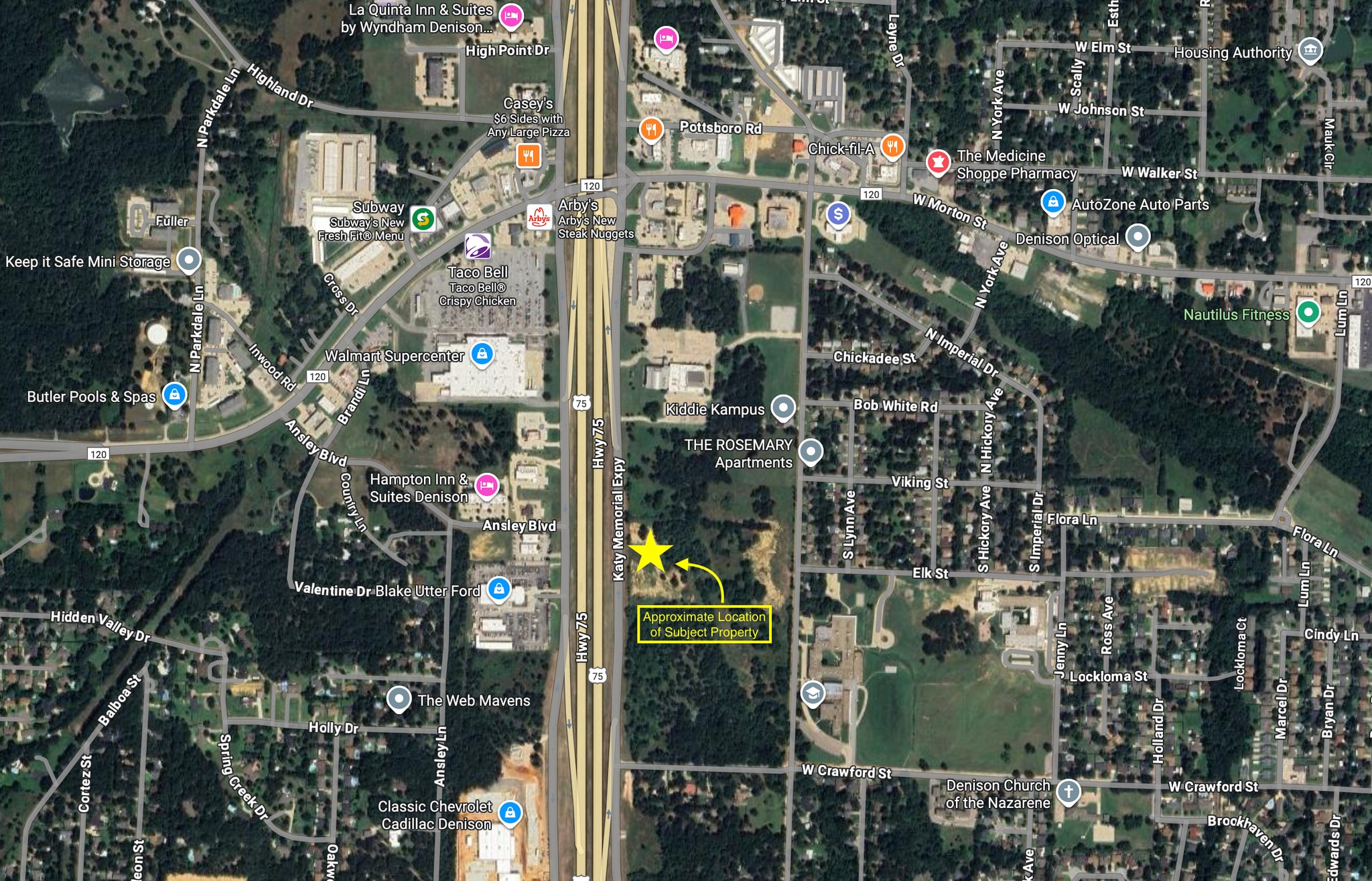 0000 Highway 75, Denison, TX for Sale