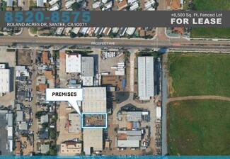 Santee, CA Industrial - 8520-8530 Roland Acres Rd Santee, CA Industrial - 8520-8530 Roland Acres Rd