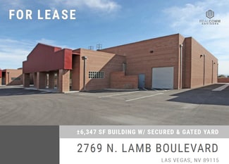 Las Vegas, NV Industrial - 2769 N Lamb Blvd