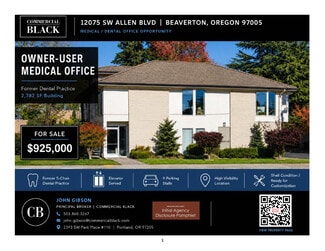 Beaverton, OR Medical - 12075 SW Allen Blvd Beaverton, OR Medical - 12075 SW Allen Blvd