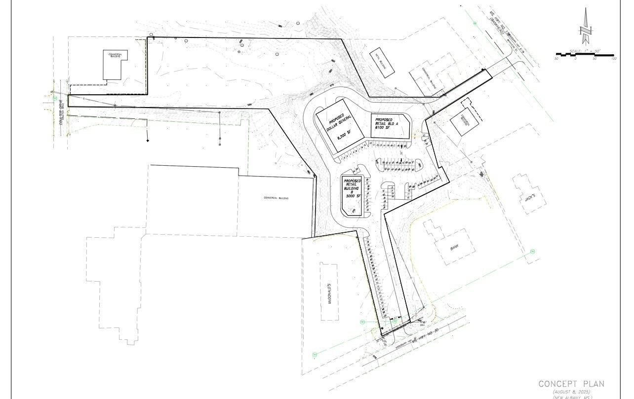 115 Hwy 30 w, New Albany, MS for Rent