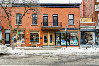 Montréal, QC Storefront Retail/Residential - 1314-1322 Av Laurier E