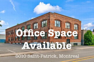 Montréal, QC Office - 5010 Rue Saint-Patrick Montréal, QC Office - 5010 Rue Saint-Patrick