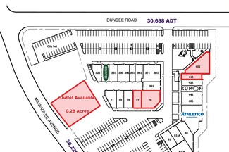 Wheeling, IL Commercial Land - 51 S Milwaukee Ave