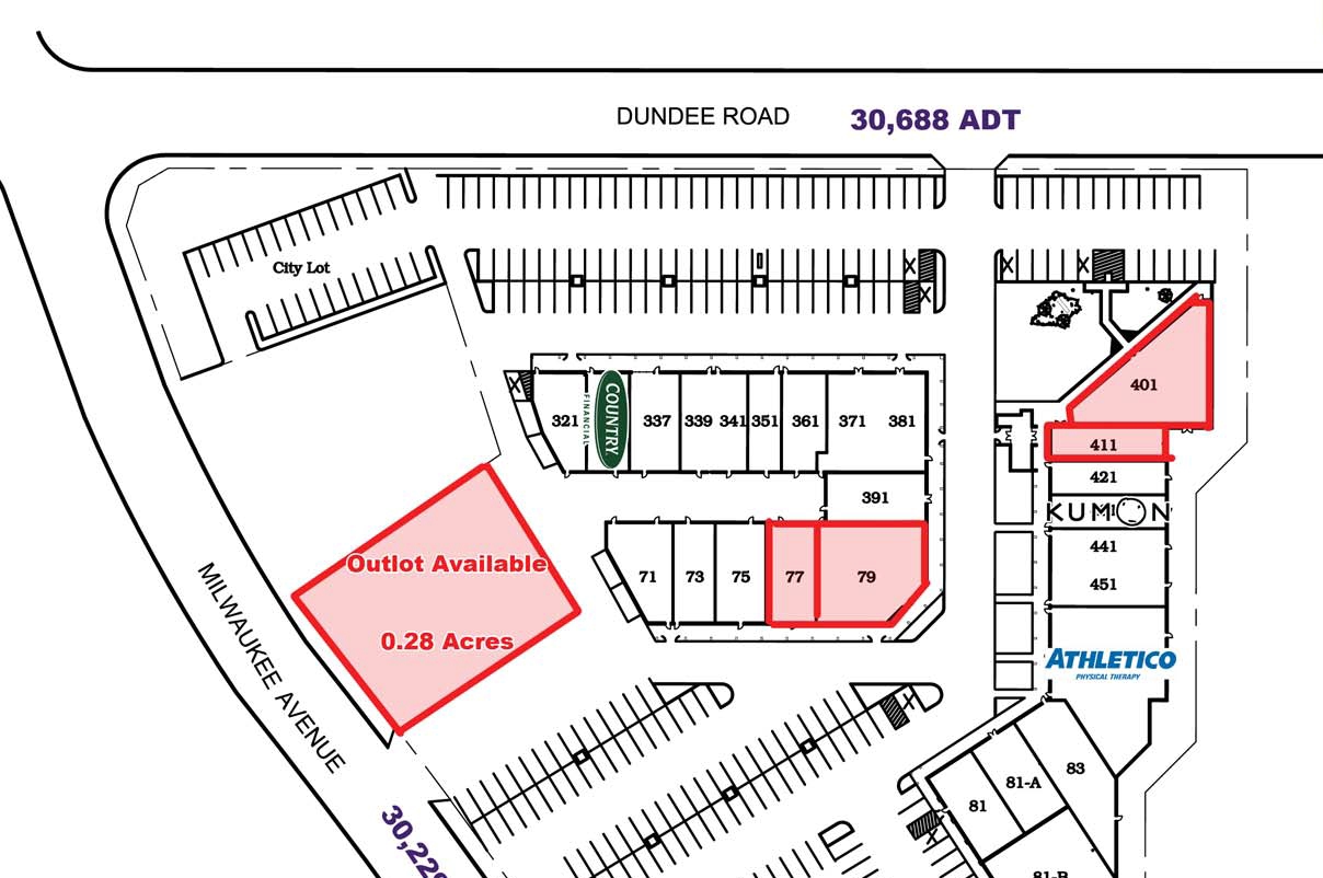 51 S Milwaukee Ave, Wheeling, IL for Rent