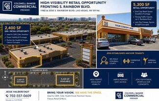 Las Vegas, NV Retail - 1950-2050 S Rainbow Blvd