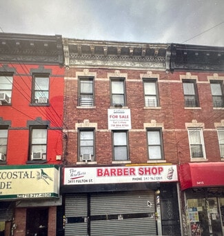 Brooklyn, NY Storefront Retail/Residential - 3411 Fulton St