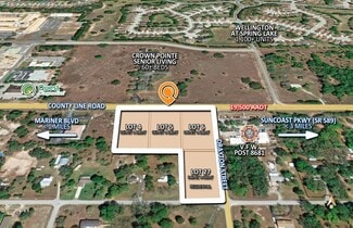 Spring Hill, FL Commercial Land - 17139 Carlesimo Ave