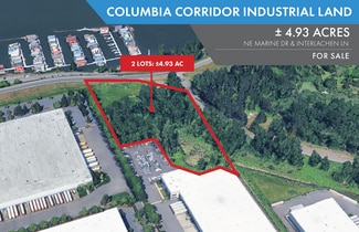 Portland, OR Industrial Land - NE Marine Drive @ NE Interlachen Lane