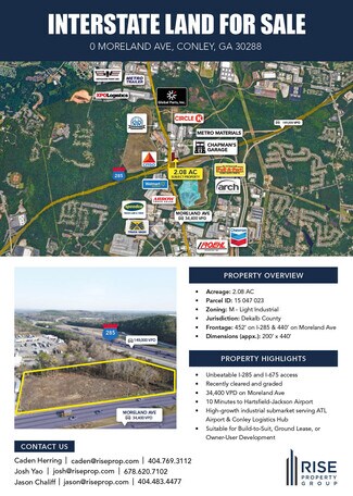 Conley, GA Commercial Land - 0 Moreland Ave