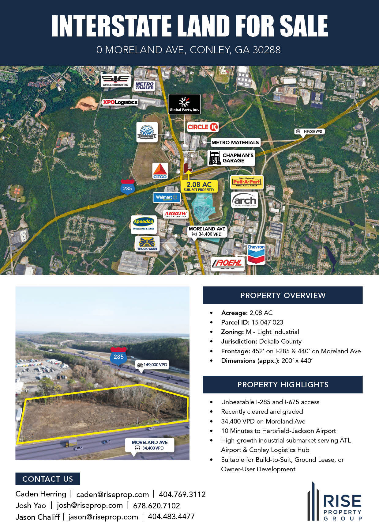 0 Moreland Ave, Conley, GA for Sale