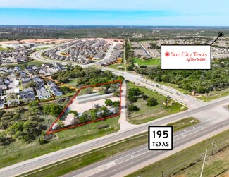 Georgetown, TX Commercial Land - 151 Bonnett Ln