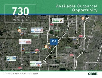Margate, FL Commercial Land - 730 S State Road 7