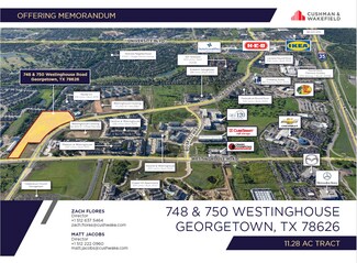 Georgetown, TX Commercial Land - 748 Westinghouse Rd