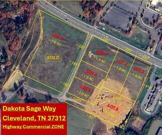 Cleveland, TN Commercial Land - 0 Dakota Sage Way
