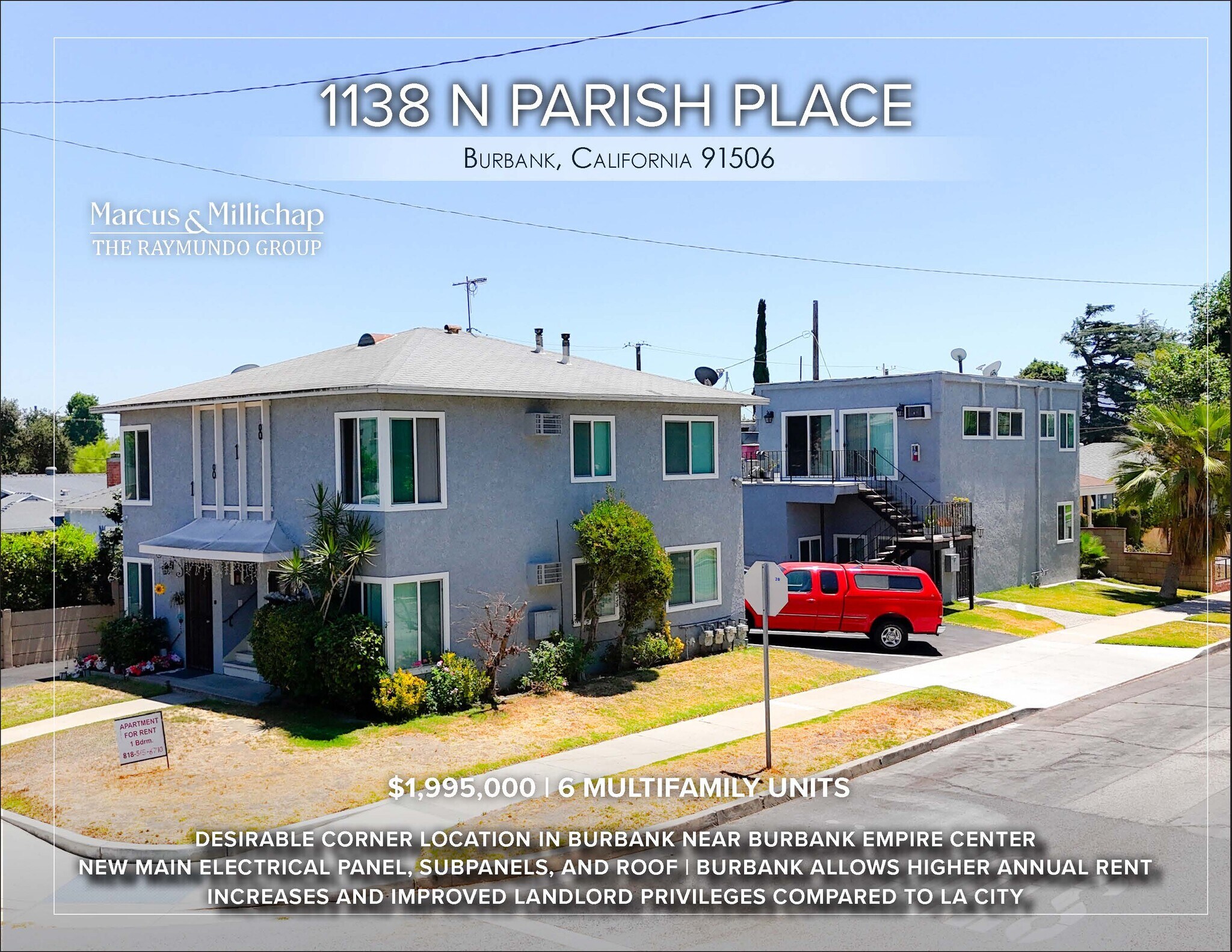 1138 N Parish Pl, Burbank, CA for Sale