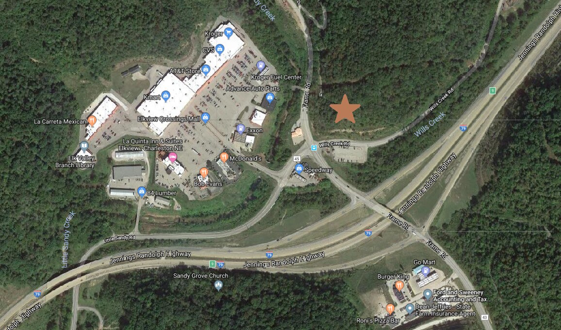 Wells Creek Road Crk, Elkview, WV for Sale