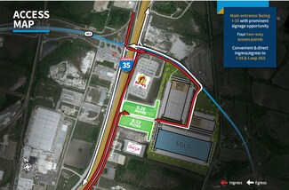 Temple, TX Commercial Land - 3819 N General Bruce Dr