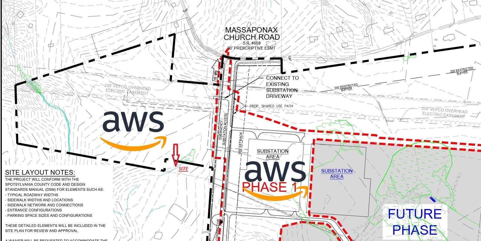 Industrial Drive @ Massaponax Church Rd, Fredericksburg, VA for Sale