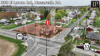 Nazareth, PA Commercial Land - 373 E Lawn Ave