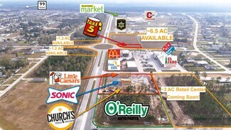 Cleveland, TX Commercial Land - Commercial Corner- San Marcos & San Felipe