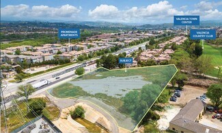 Valencia, CA Commercial Land - Magic Mountain Pky
