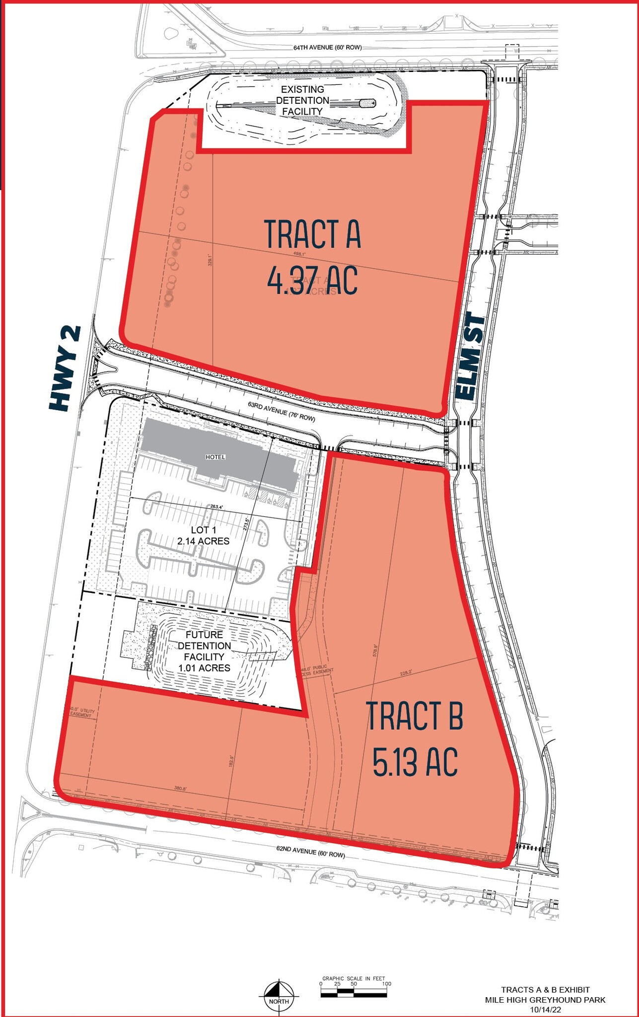 Mile High Greyhound Park - Tract B, Commerce City, CO for Sale