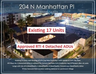 Los Angeles, CA Apartments - 204 N Manhattan Pl
