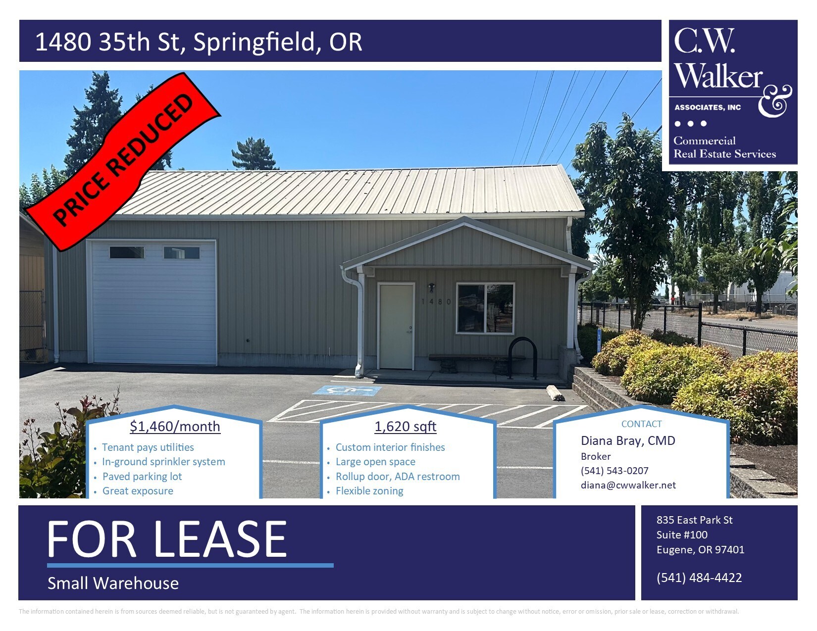 1480 35th St, Springfield, OR for Rent