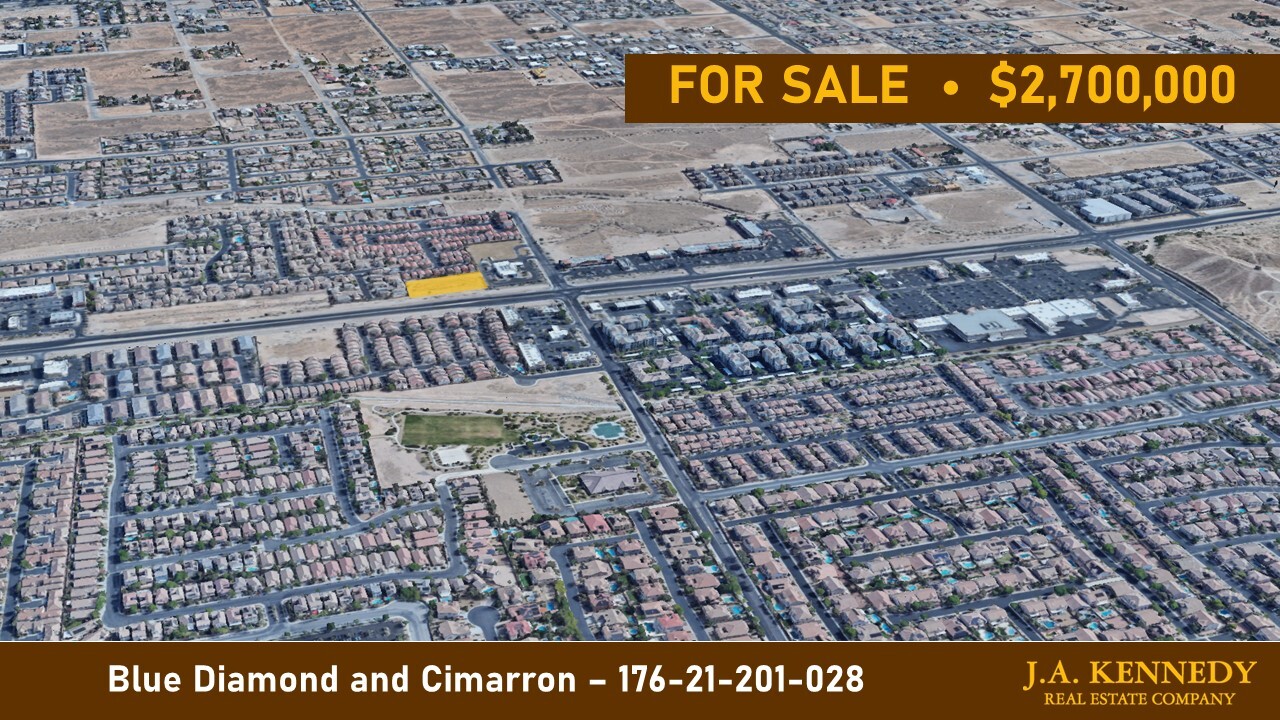 Blue Diamond Rd and Cimarron Rd, Las Vegas, NV for Sale