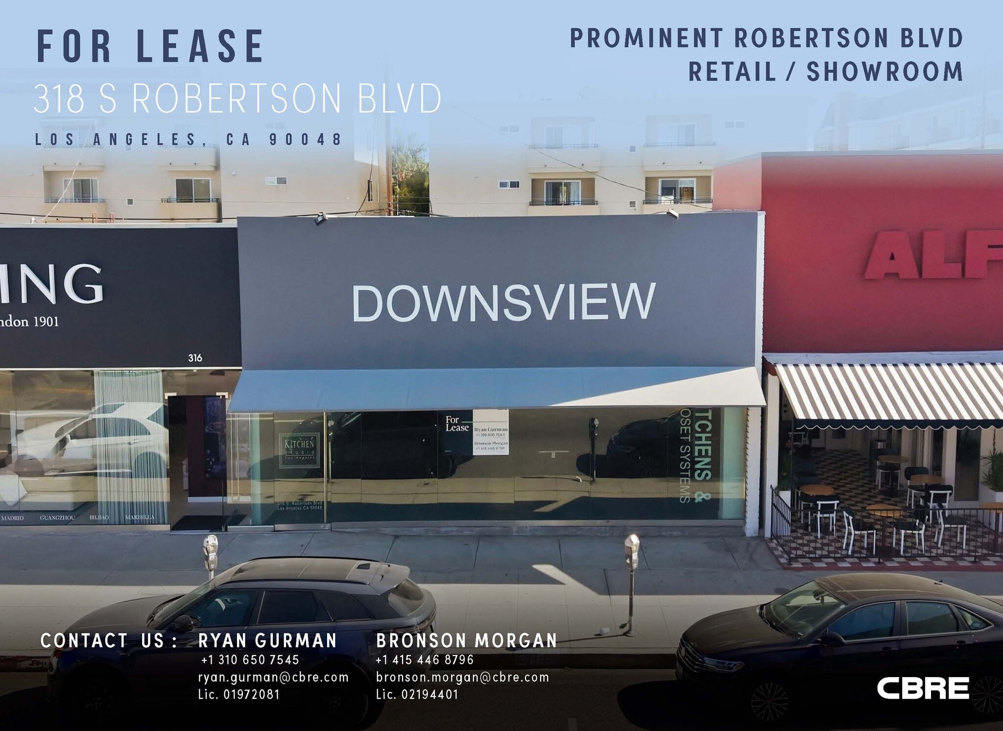 316-318 S Robertson Blvd, Los Angeles, CA for Rent