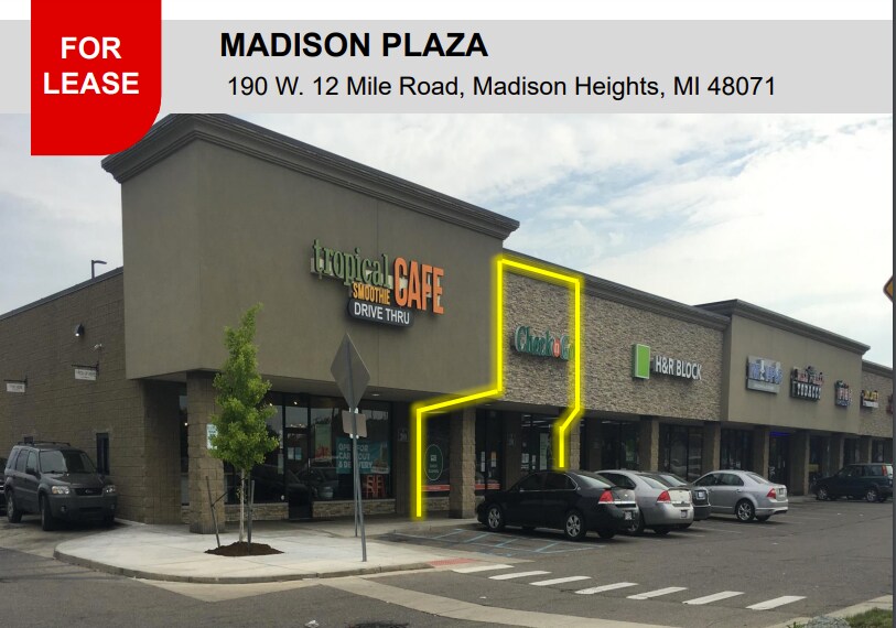 100-200 W Twelve Mile Rd, Madison Heights, MI for Rent