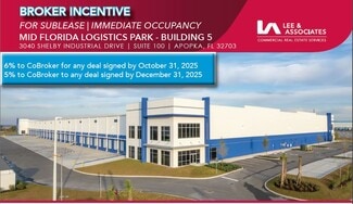 Apopka, FL Industrial - 3040 Shelby Industrial Dr