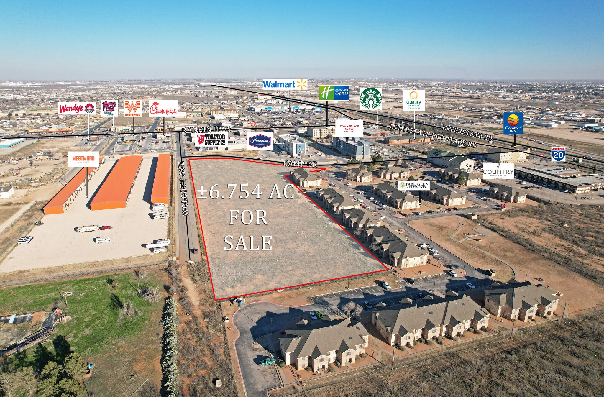 Camp St & Wolcott Ave, Midland, TX for Sale