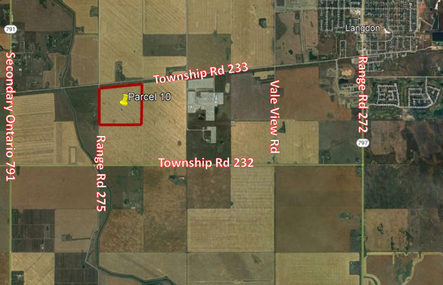 Township Road 233 @ Township Road 232, Langdon, AB for Sale