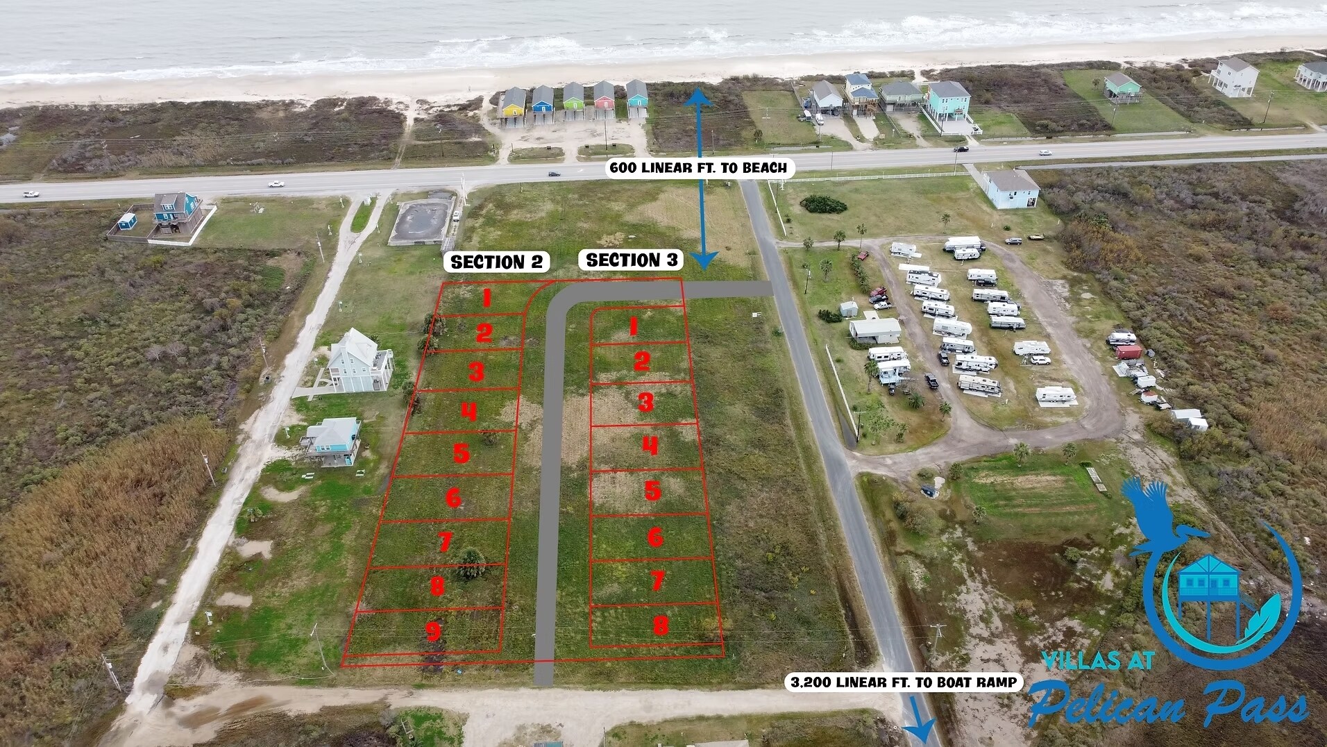 Brighton Jones Blvd, Port Bolivar, TX for Sale