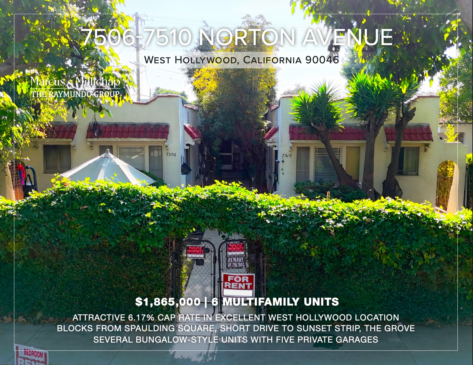 7506 Norton Ave, West Hollywood, CA for Sale