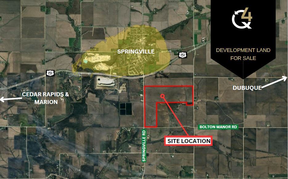 Lot C2 Springville Road, Springville, IA for Sale