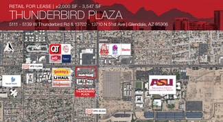 Glendale, AZ Retail - 5111-5159 W Thunderbird Rd Glendale, AZ Retail - 5111-5159 W Thunderbird Rd