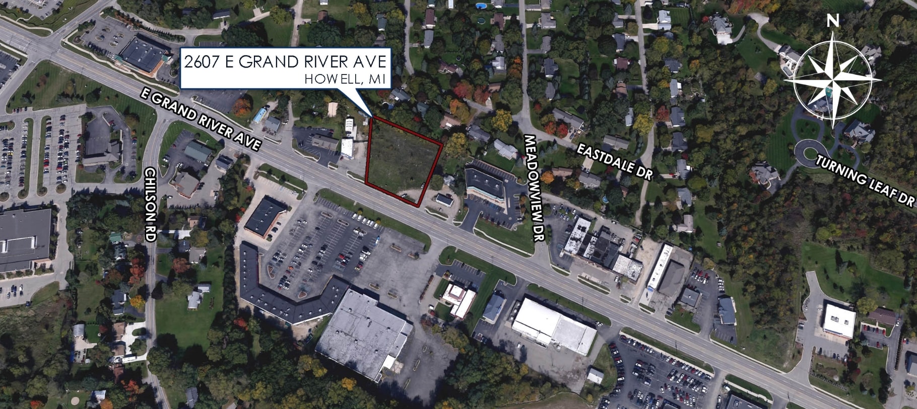 2607 E Grand River Ave, Howell, MI for Sale