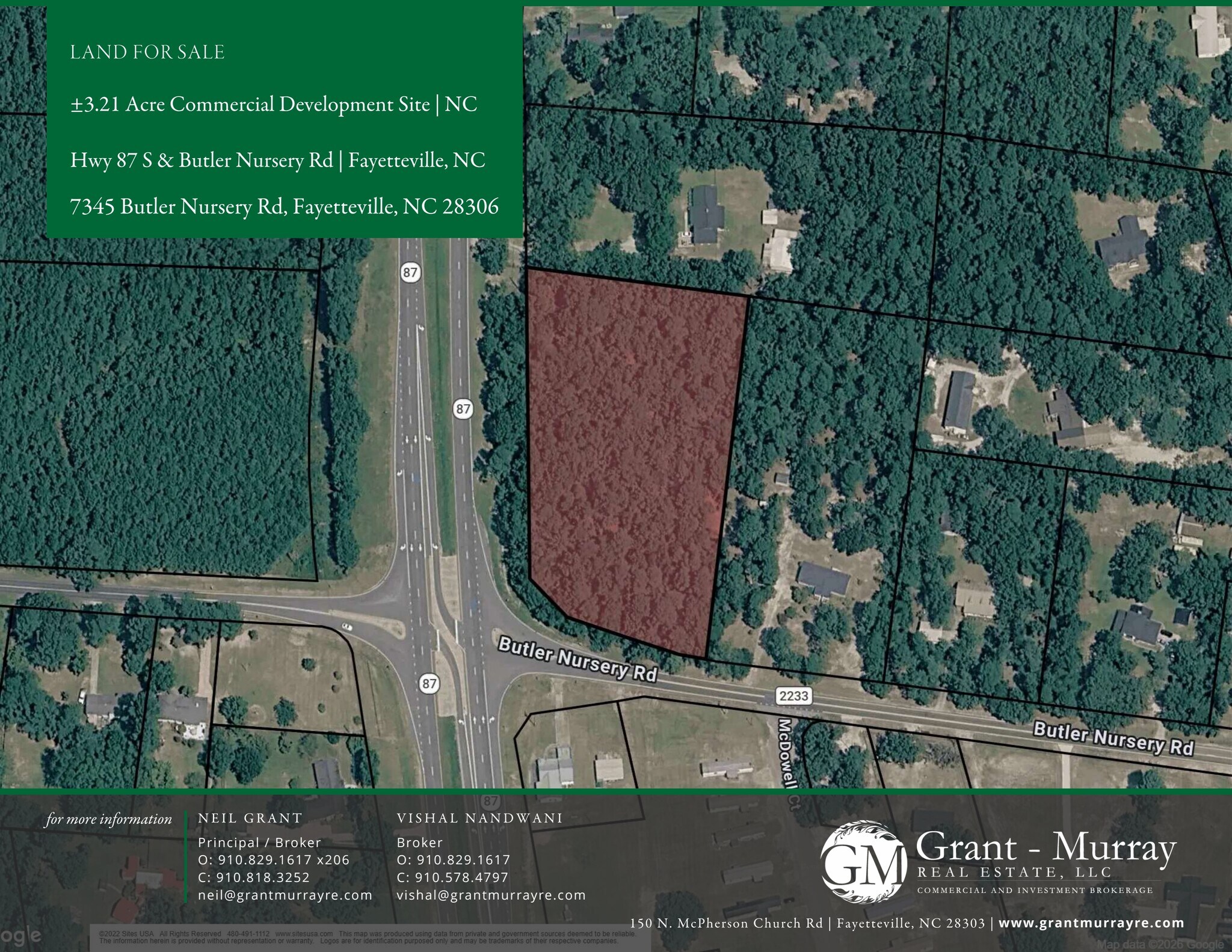 7345 Butler Nursery Rd, Fayetteville, NC for Sale