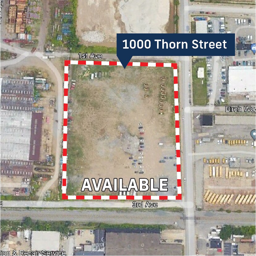1000 Thorn Coraopolis, PA 15108 Land Property for Sale on