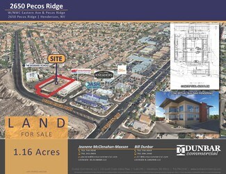 Henderson, NV Commercial Land - 2650 Pecos Ridge Henderson, NV Commercial Land - 2650 Pecos Ridge