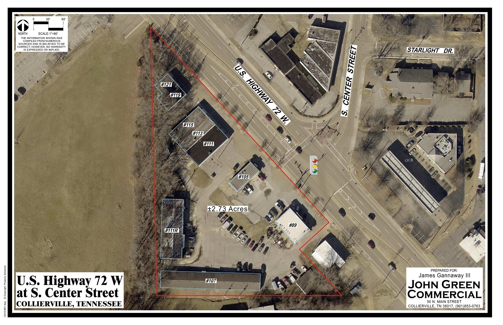 89 Highway 72 W, Collierville, TN for Sale