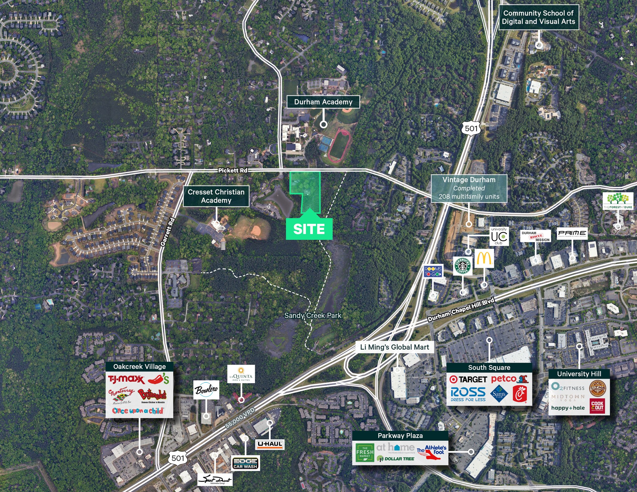 3117-3127 Pickett rd, Durham, NC for Sale