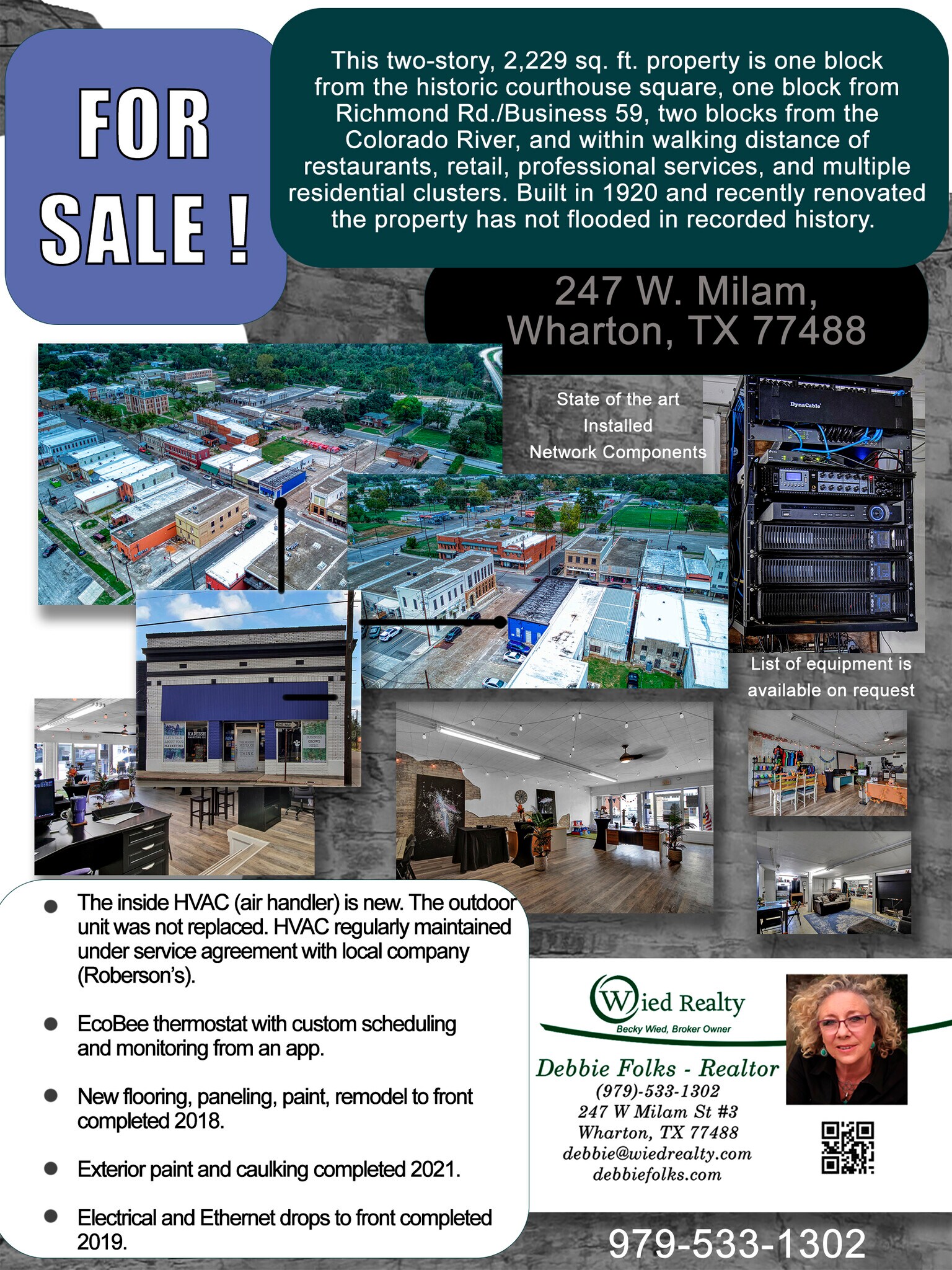 247 W Milam St, Wharton, TX for Sale